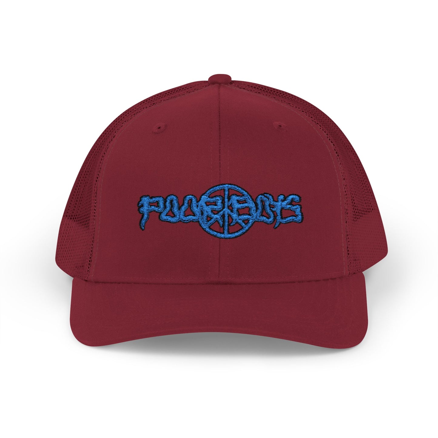 Poor Boys Logo Snapback Trucker Cap / Mesh Back