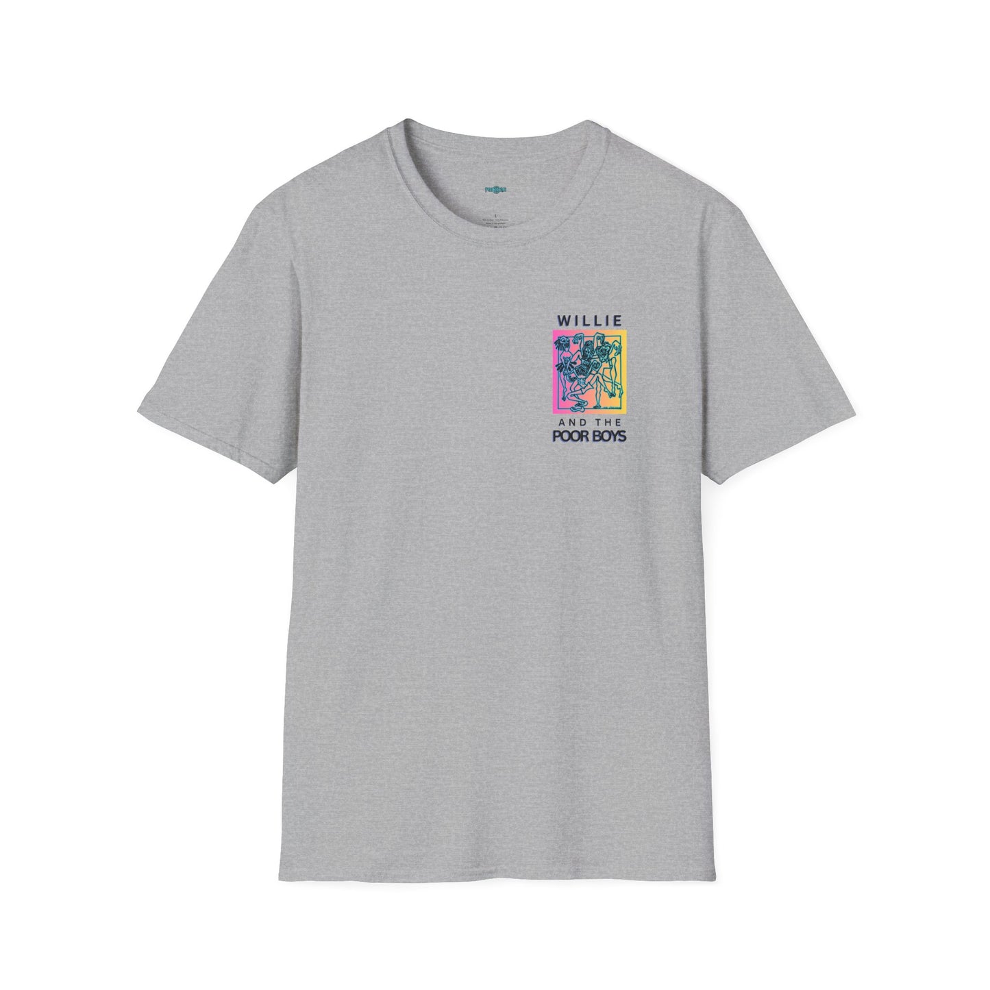 Solid Colors – 2025 Reunion Tee with Hand-Drawn Back Design and Pocket-Size Front Logo Softstyle T-Shirt (Various Colors Available)