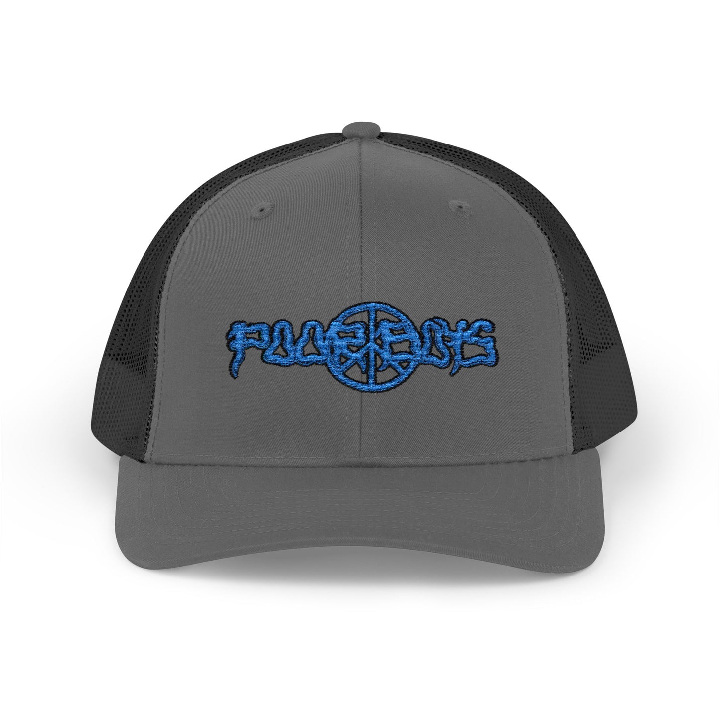 Poor Boys Logo Snapback Trucker Cap / Mesh Back
