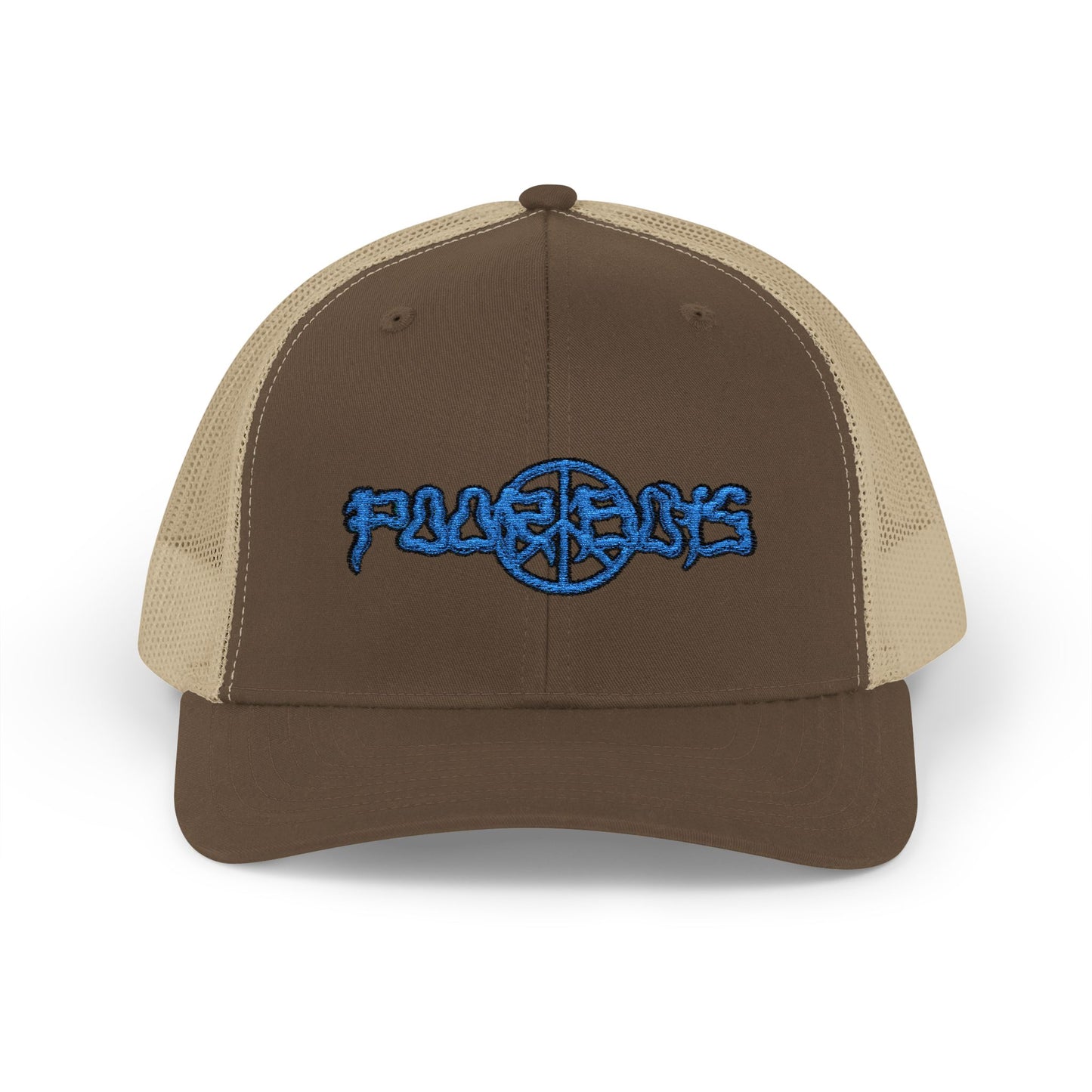 Poor Boys Logo Snapback Trucker Cap / Mesh Back