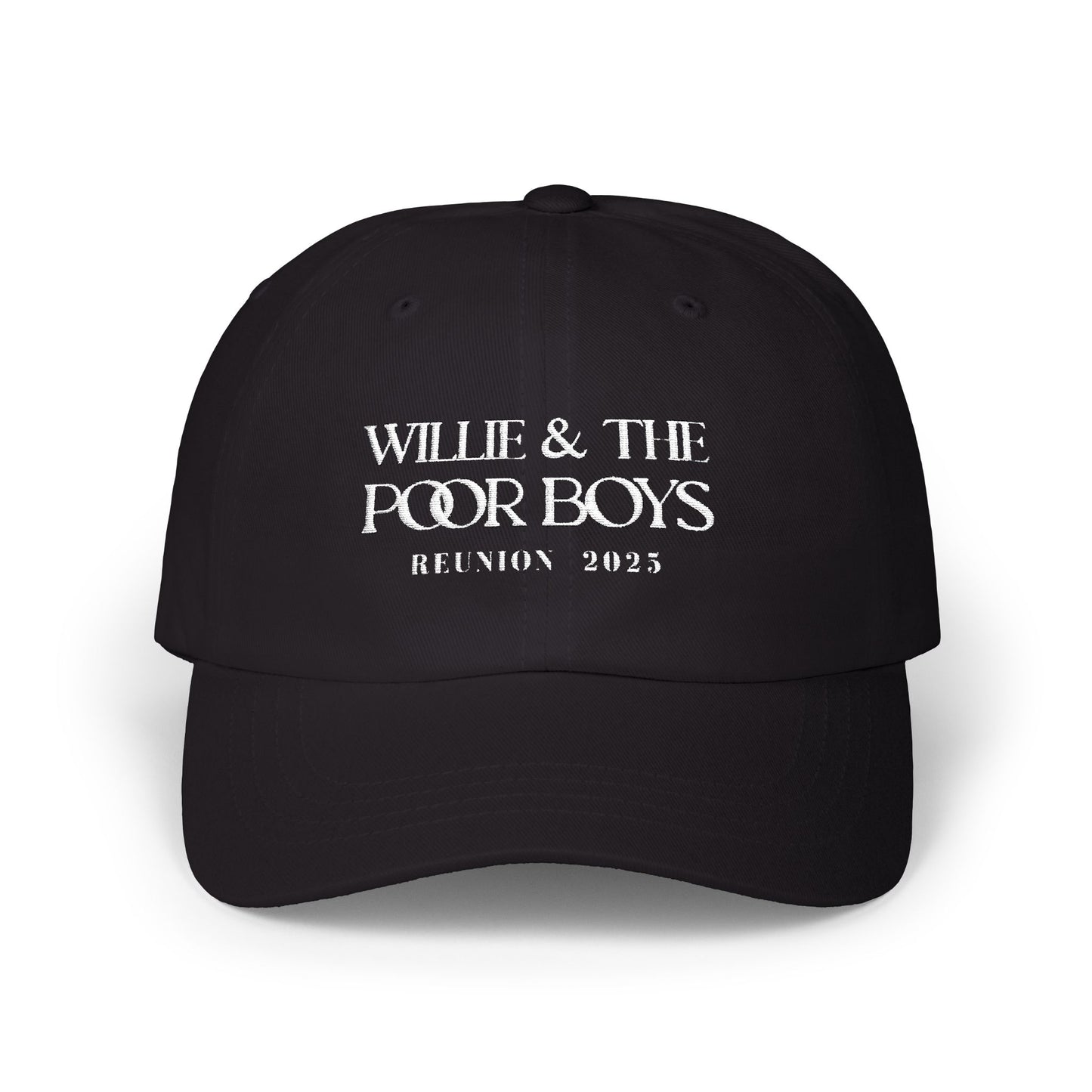 Classic Cotton Cap (Dark Colors) - Willie & The Poor Boys Reunion 2025
