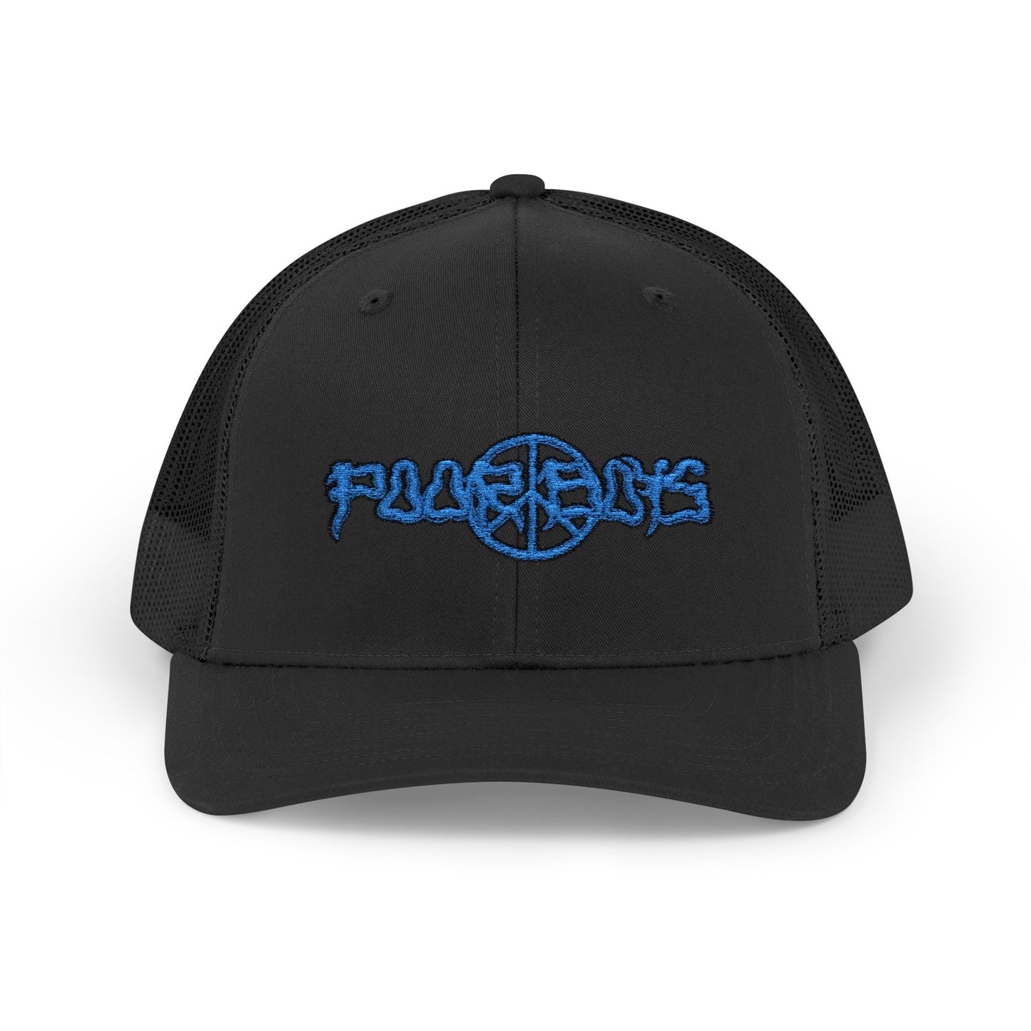 Poor Boys Logo Snapback Trucker Cap / Mesh Back