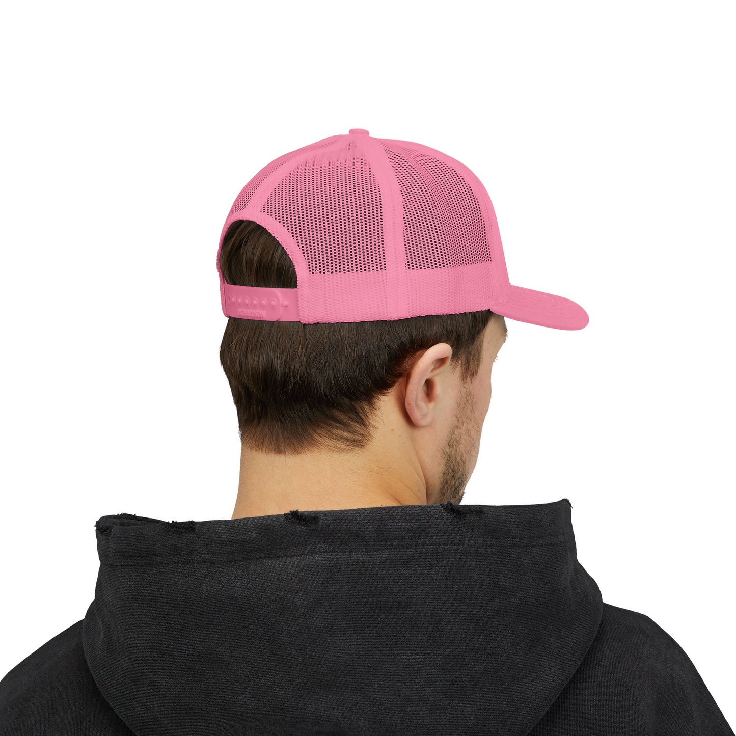 Poor Boys Logo Snapback Trucker Cap / Mesh Back