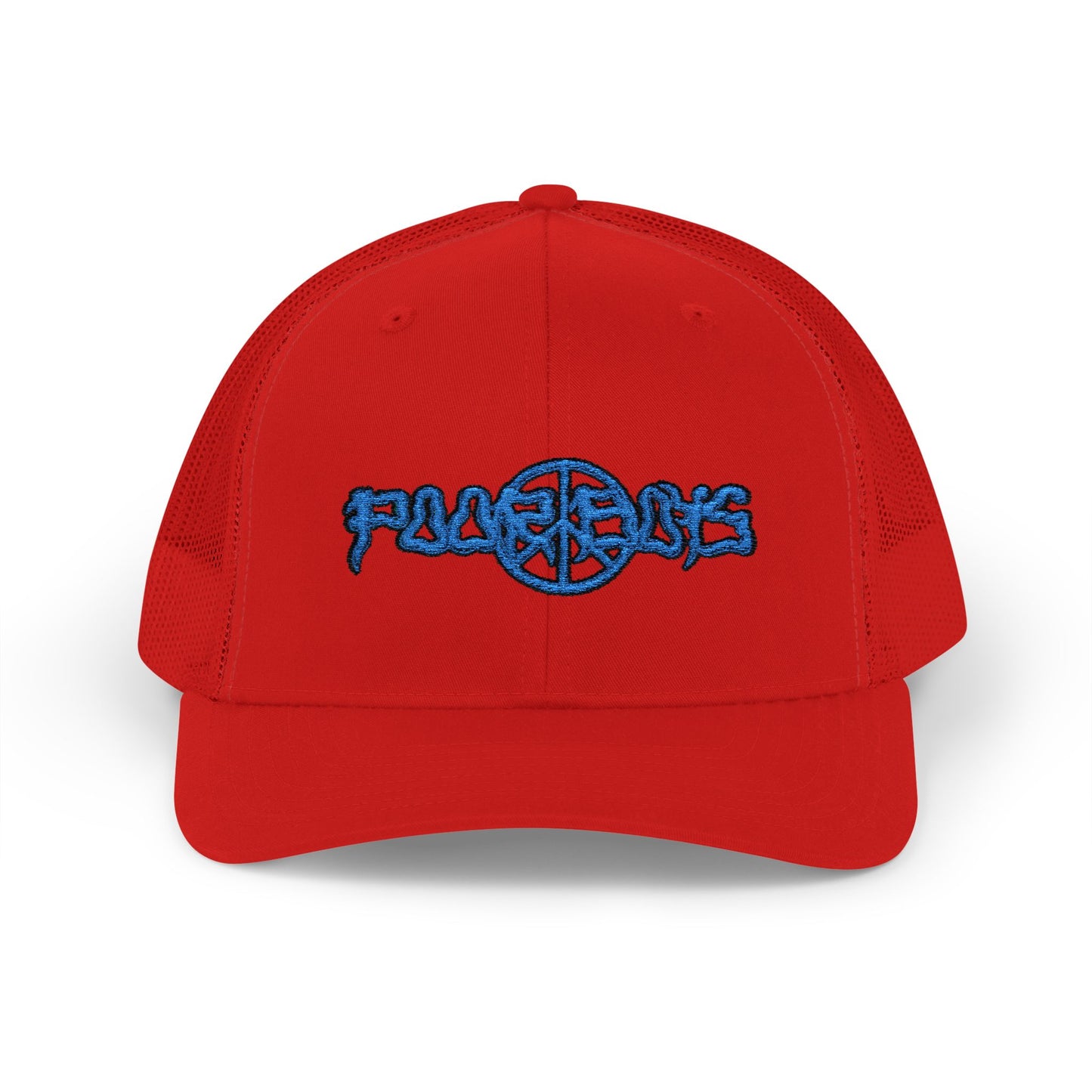 Poor Boys Logo Snapback Trucker Cap / Mesh Back