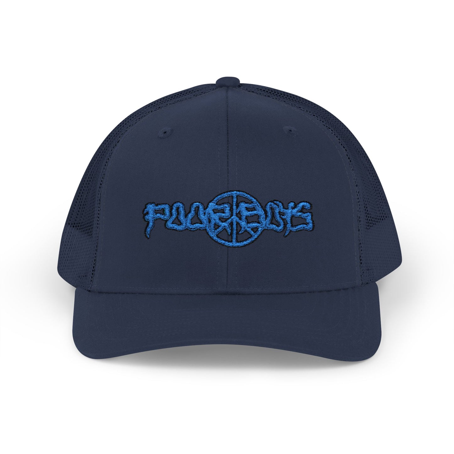 Poor Boys Logo Snapback Trucker Cap / Mesh Back