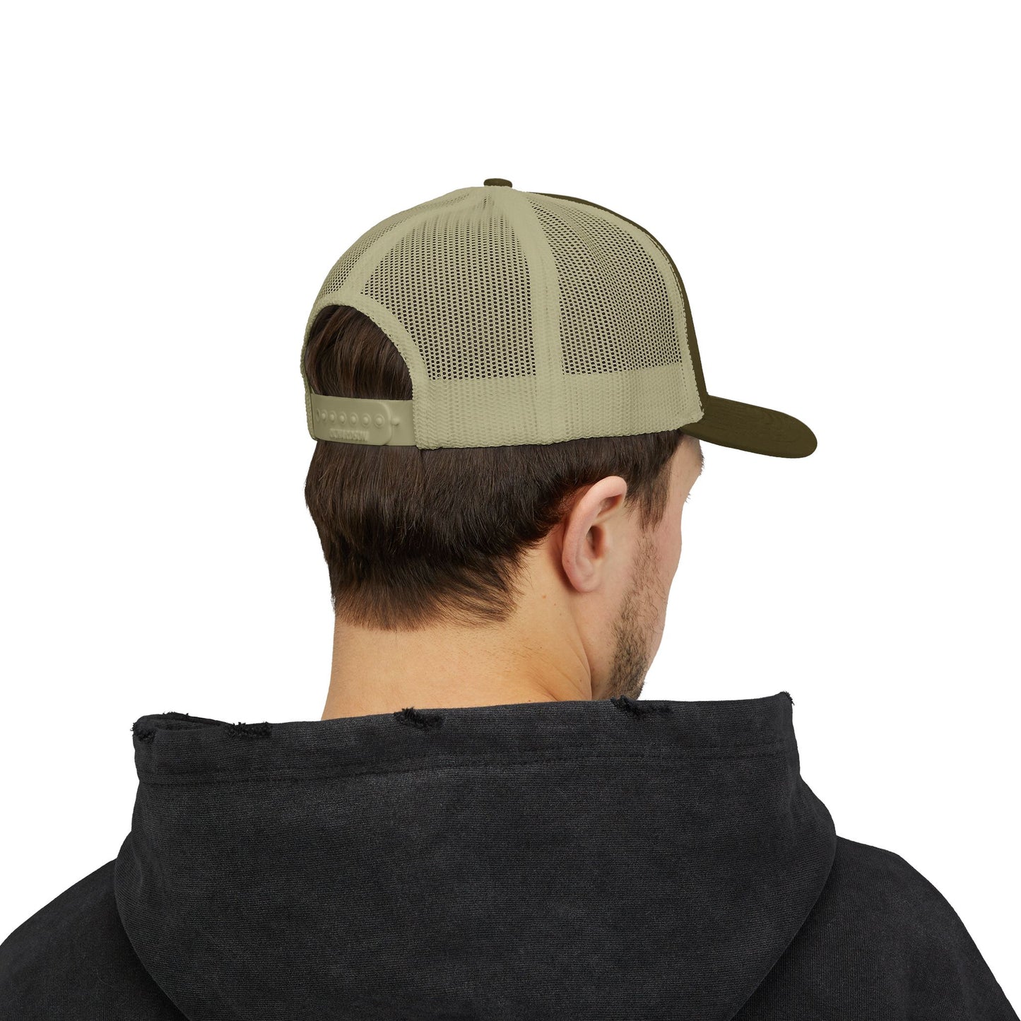 Poor Boys Logo Snapback Trucker Cap / Mesh Back