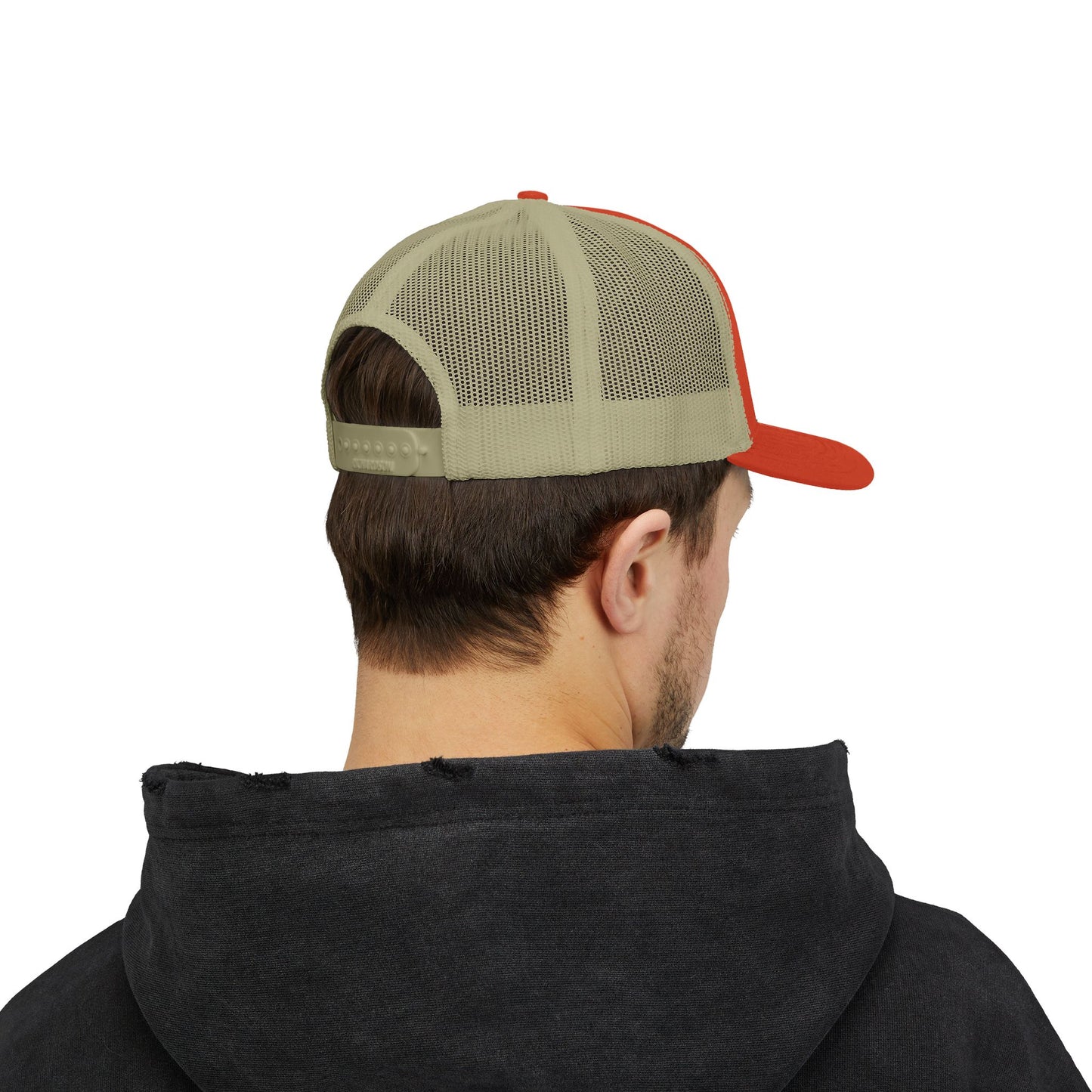 Poor Boys Logo Snapback Trucker Cap / Mesh Back