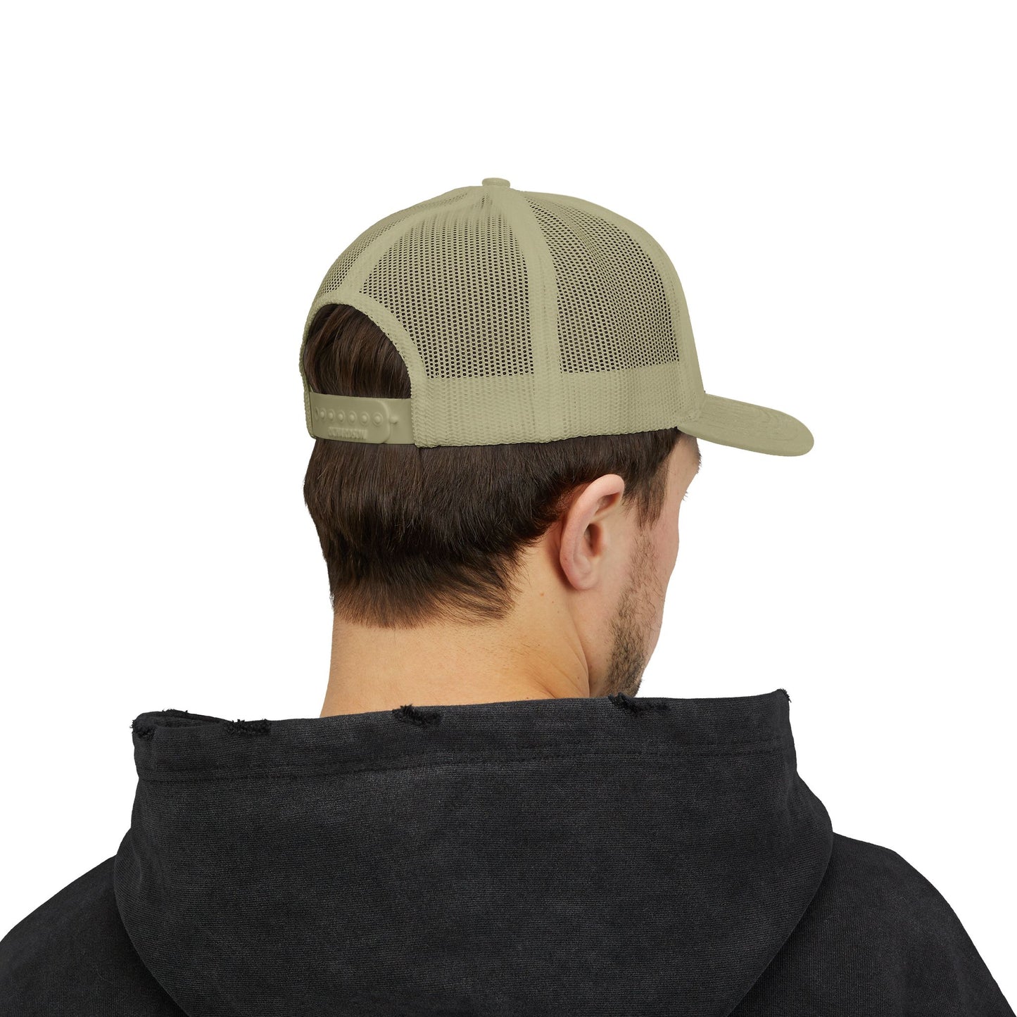 Poor Boys Logo Snapback Trucker Cap / Mesh Back