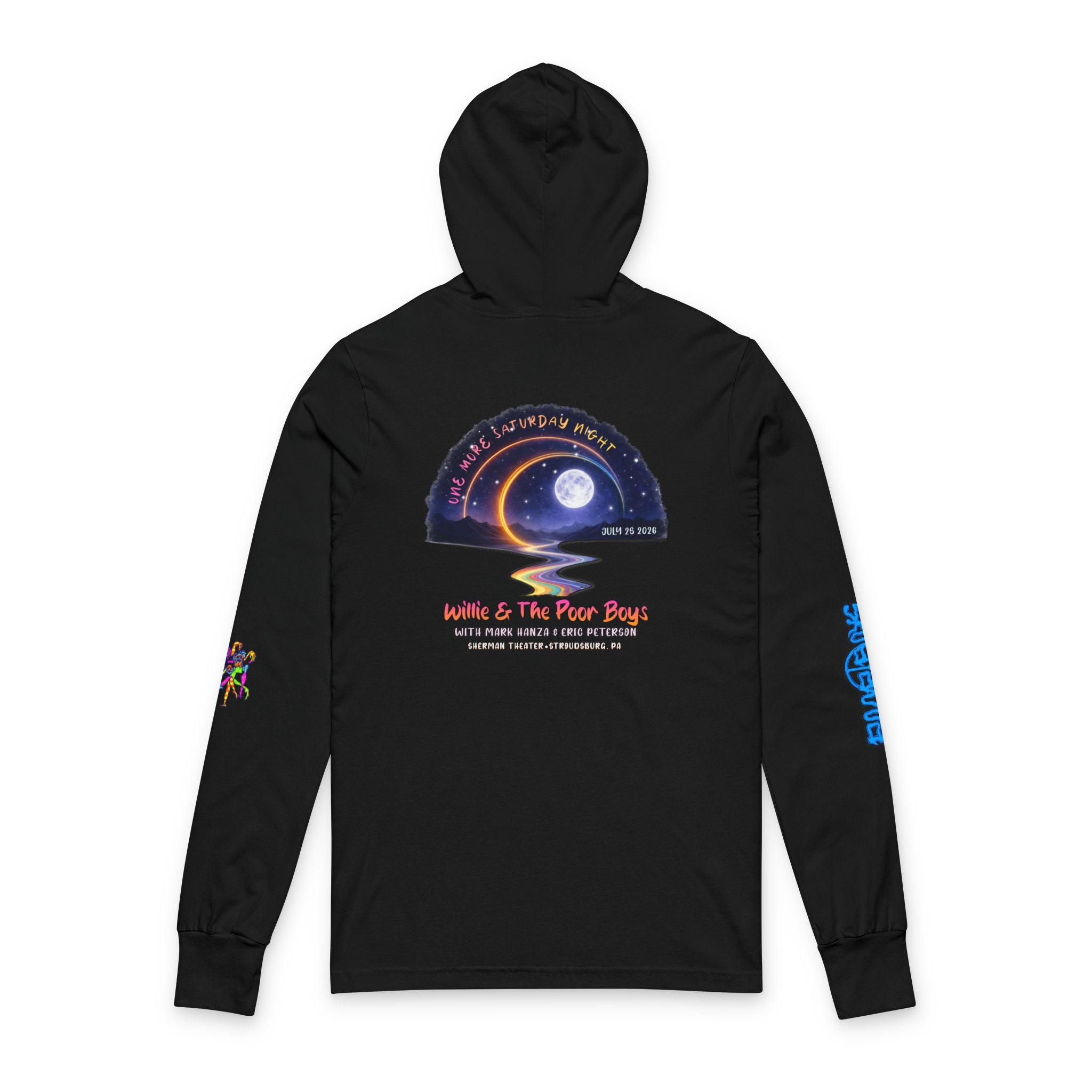Willie & The Poor Boys Winding Road Lightweight Hooded Long Sleeve Tee
