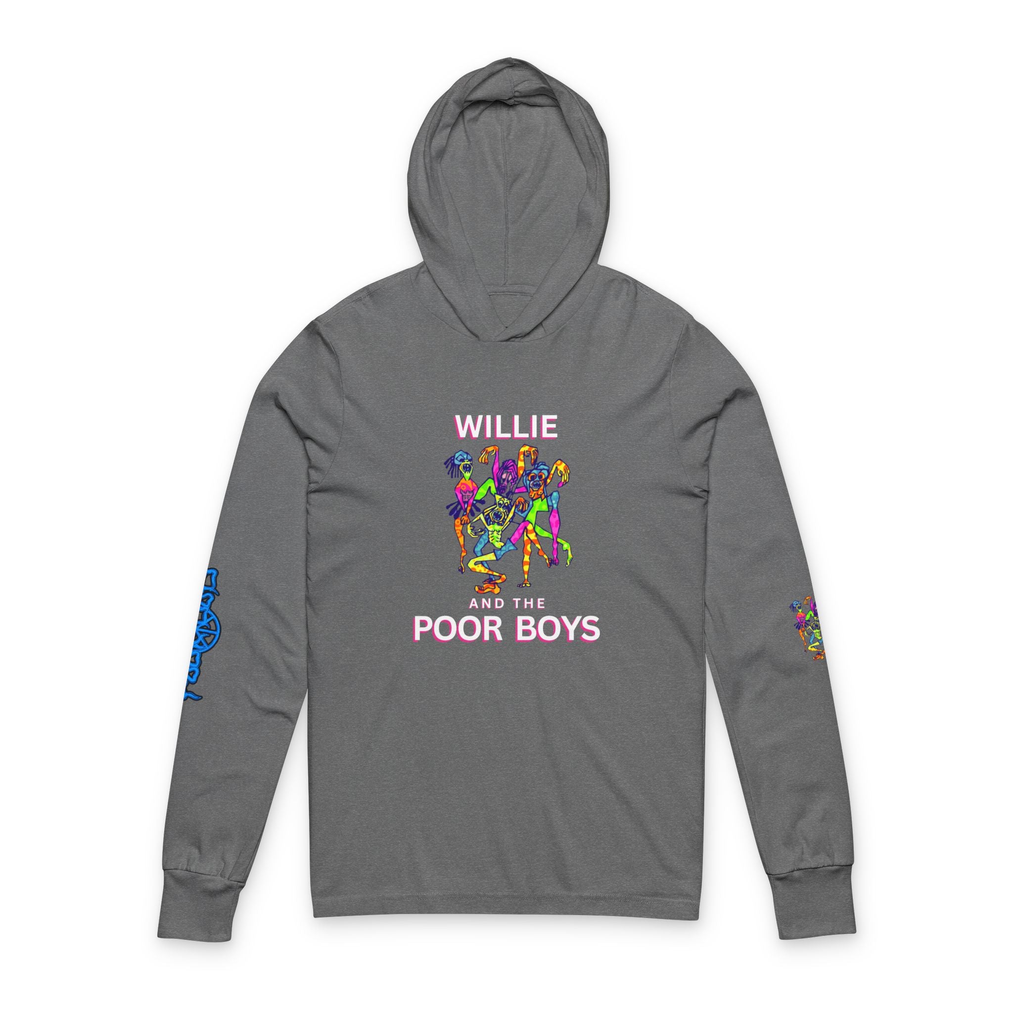Willie & The Poor Boys Classic Logo Splash Hooded Long Sleeve Tee