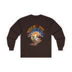 Medium Weight Long Sleeve Shirt - Willie & The Poor Boys Sherman Reunion Artwork