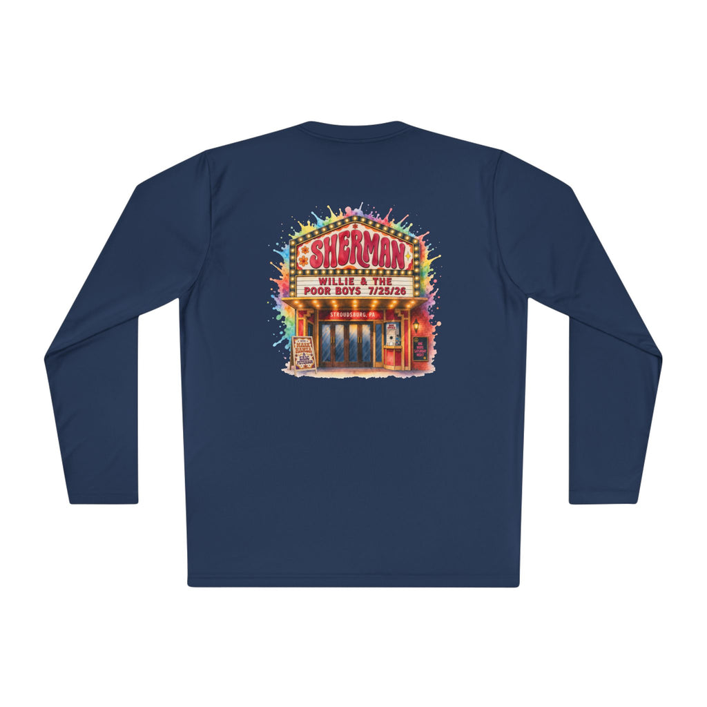 Lightweight Willie & The Poor Boys Sherman Reunion Artwork Long Sleeve Tee