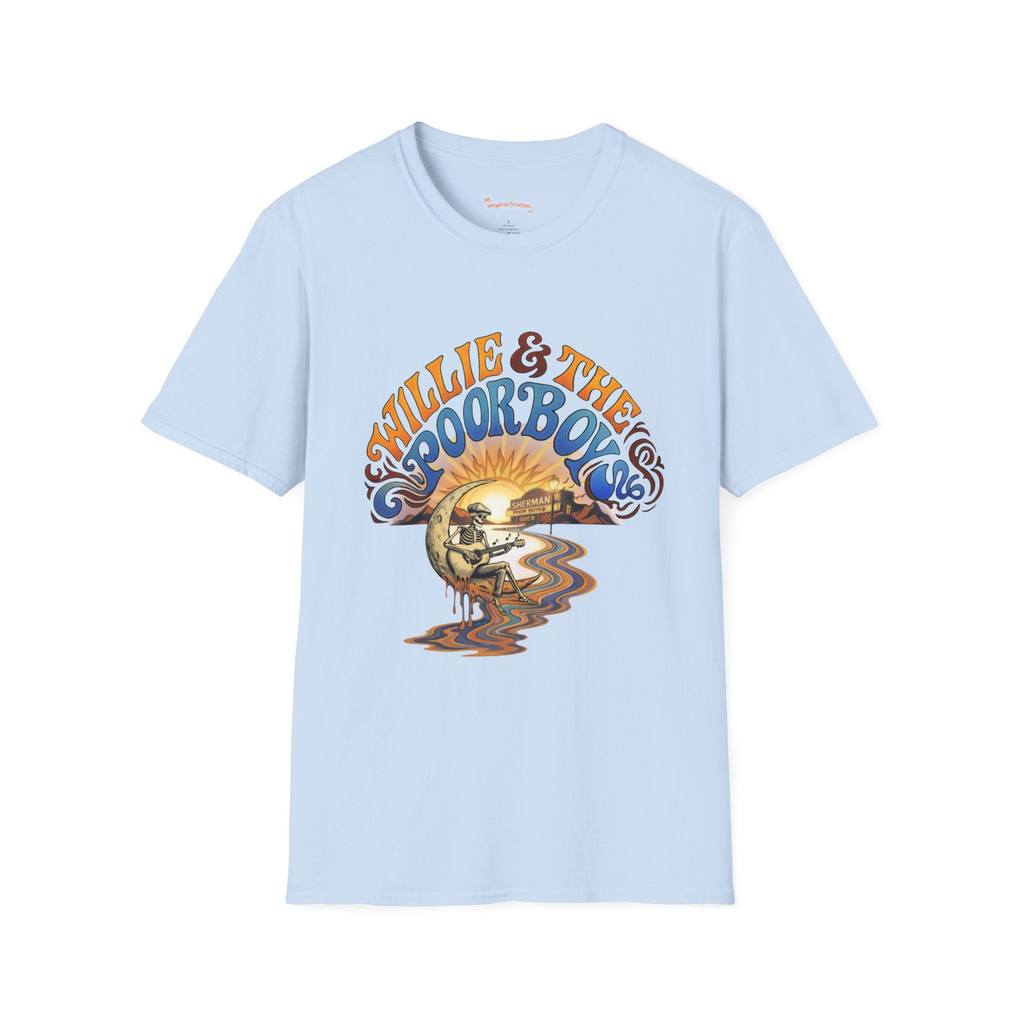 Unisex Willie & The Poor Boys Winding Road Artwork Softstyle T-Shirt