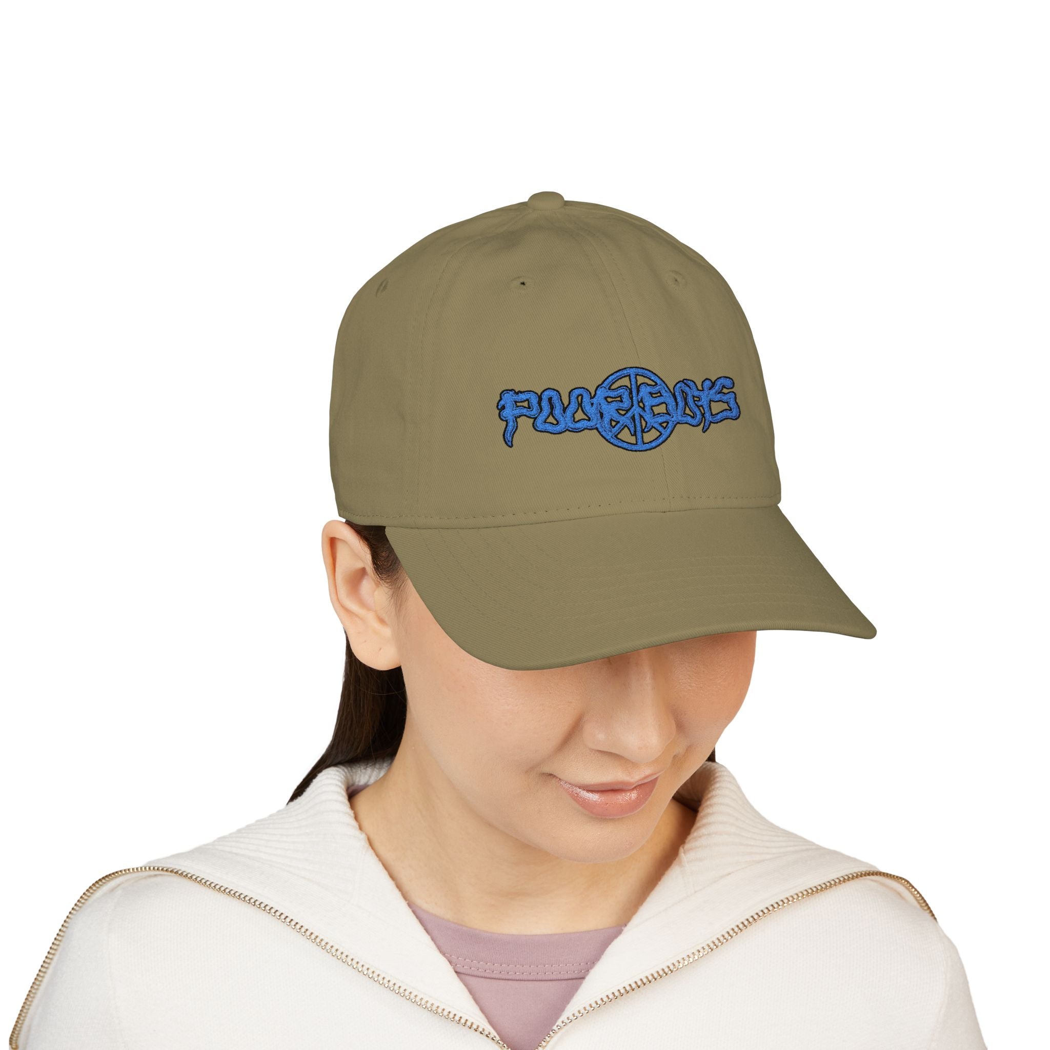 Embroidered Organic Baseball Cap - Poor Boys Logo