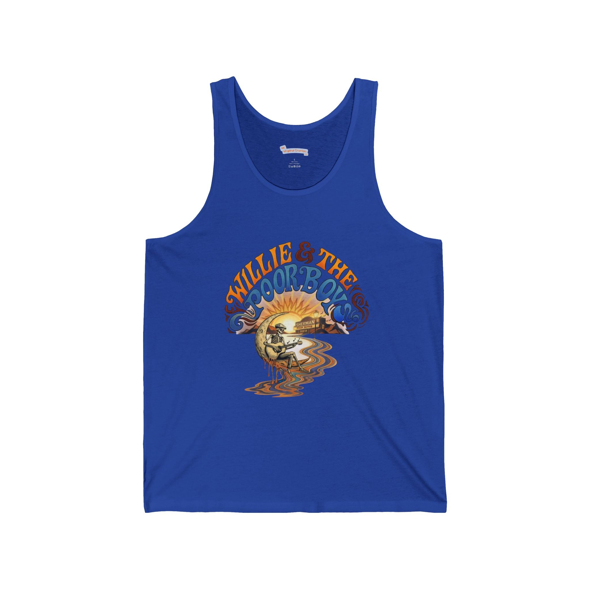 Unisex Willie & The Poor Boys Winding Road Artwork Tank Top