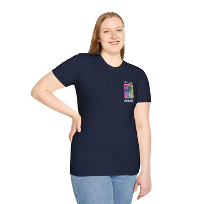 Solid Colors – 2025 Reunion Tee with Hand-Drawn Back Design and Pocket-Size Front Logo Softstyle T-Shirt (Various Colors Available)