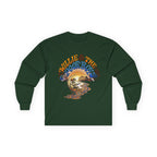Medium Weight Long Sleeve Shirt - Willie & The Poor Boys Sherman Reunion Artwork