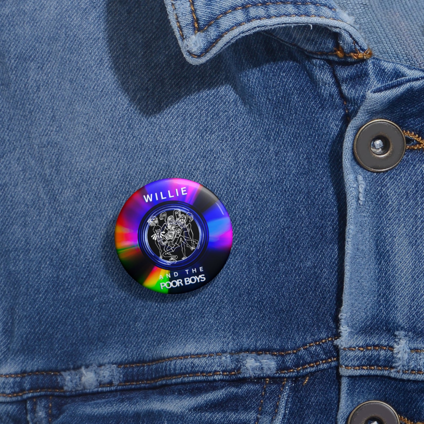 Willie and the Poor Boys Pin Button
