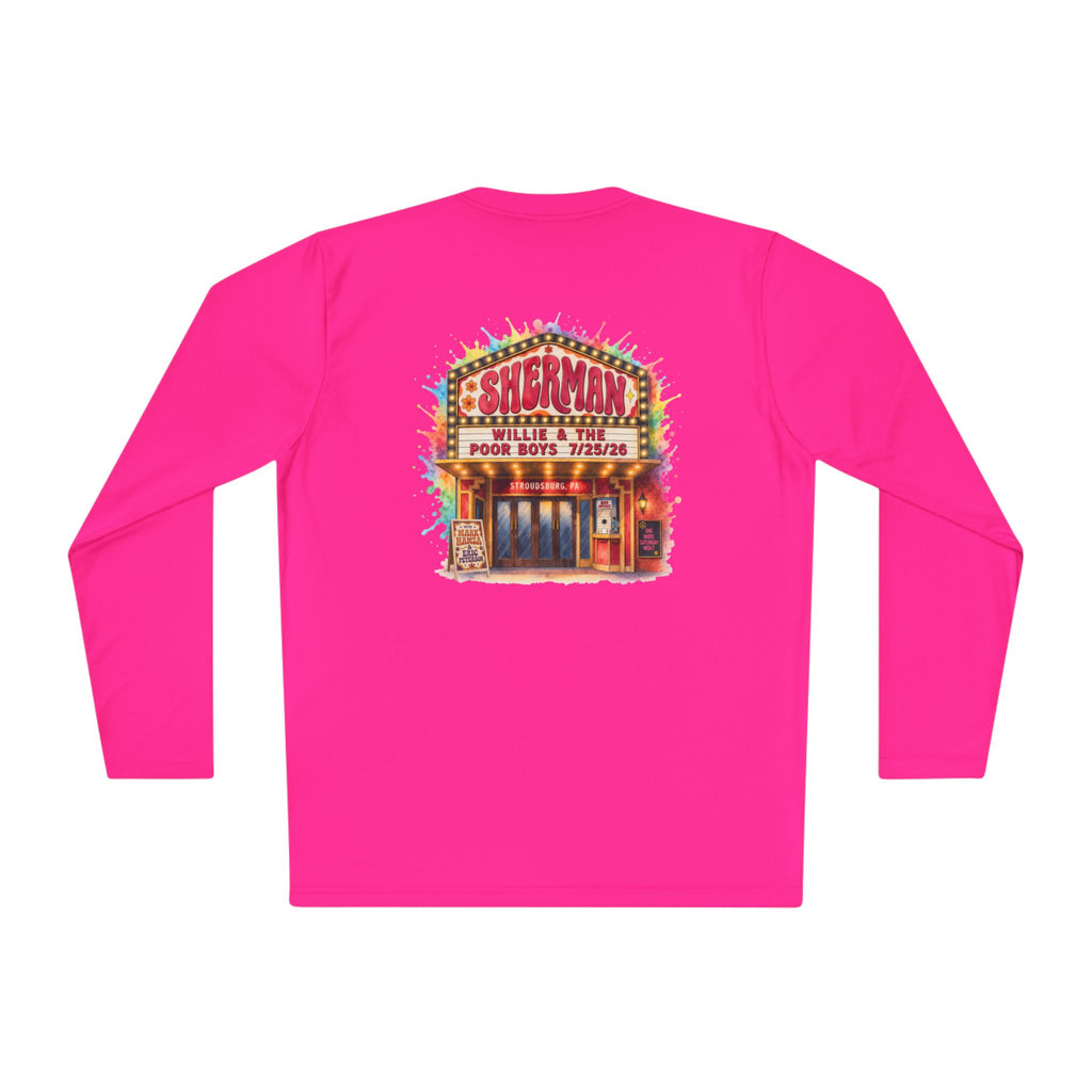 Lightweight Willie & The Poor Boys Sherman Reunion Artwork Long Sleeve Tee