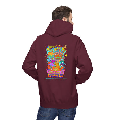 Unisex Reunion Hoodie – 2025 Reunion Poster Design Back with Front Logo (Various Colors Available)
