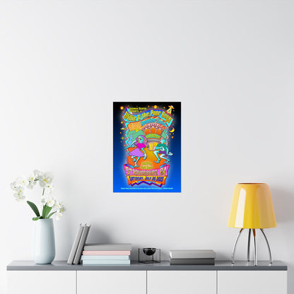 Limited Edition Reunion Poster – Willie and the Poor Boys - Artwork by Gary Knize (Satin Finish)