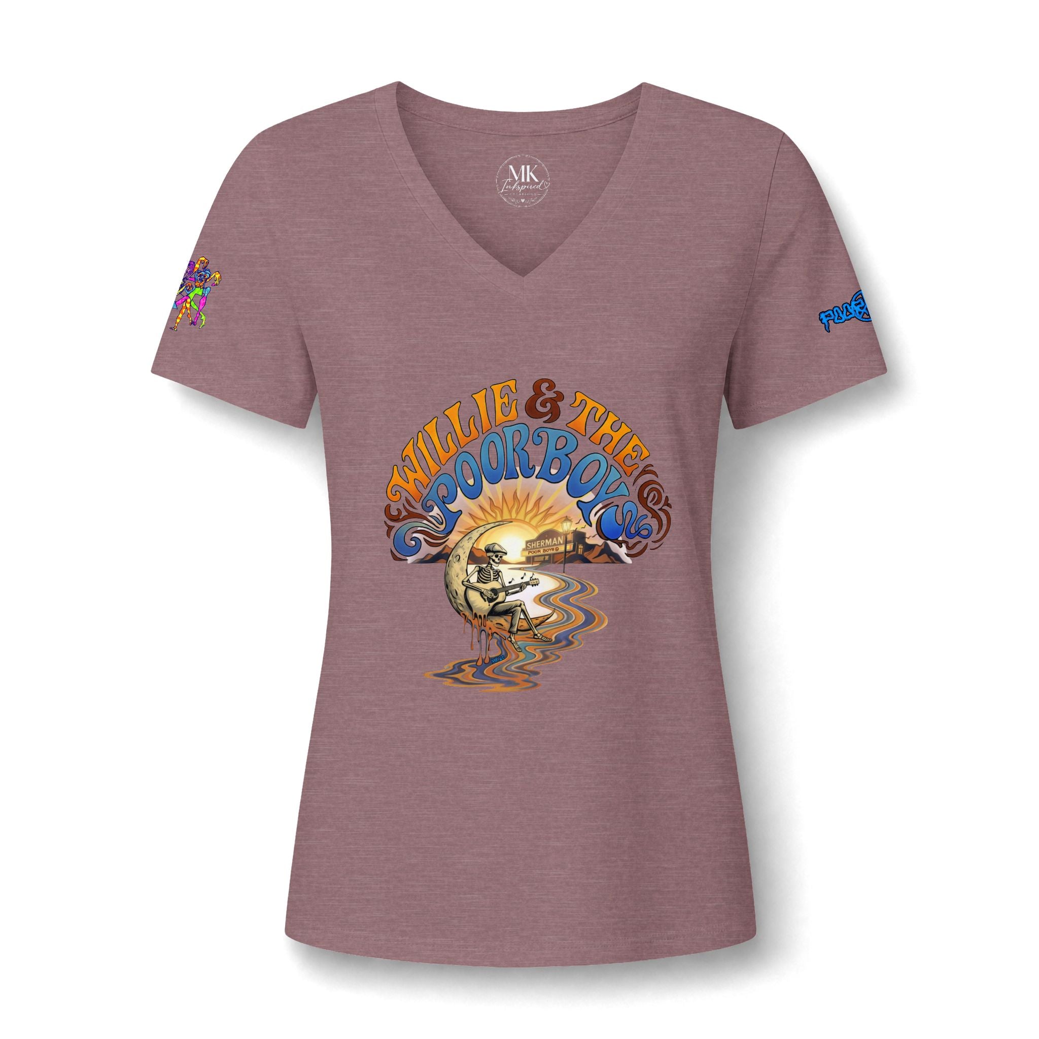 Willie & The Poor Boys Reunion 2026 - Women’s V-Neck Tee