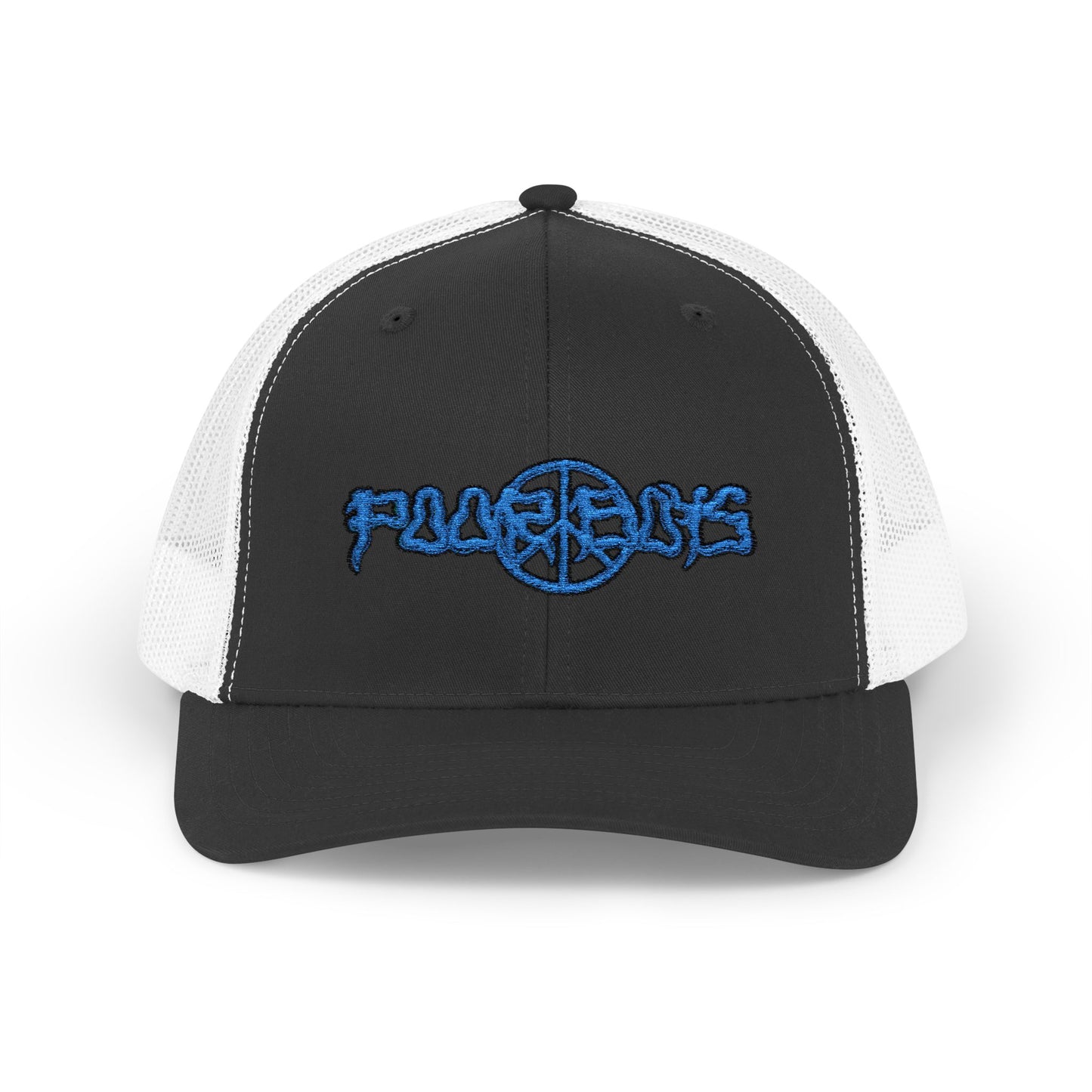 Poor Boys Logo Snapback Trucker Cap / Mesh Back