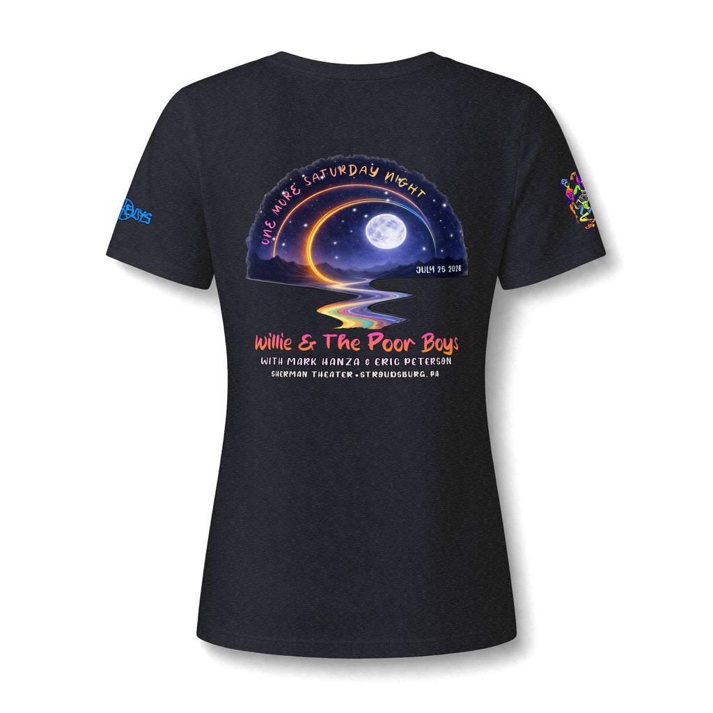 Willie & The Poor Boys Reunion 2026 - Women’s V-Neck Tee