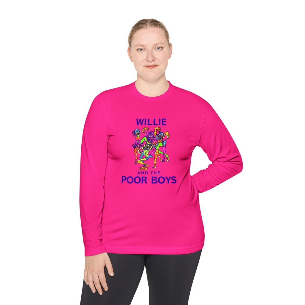 Lightweight Willie & The Poor Boys Sherman Reunion Artwork Long Sleeve Tee