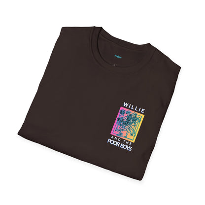Solid Colors – 2025 Reunion Tee with Hand-Drawn Back Design and Pocket-Size Front Logo Softstyle T-Shirt (Various Colors Available)