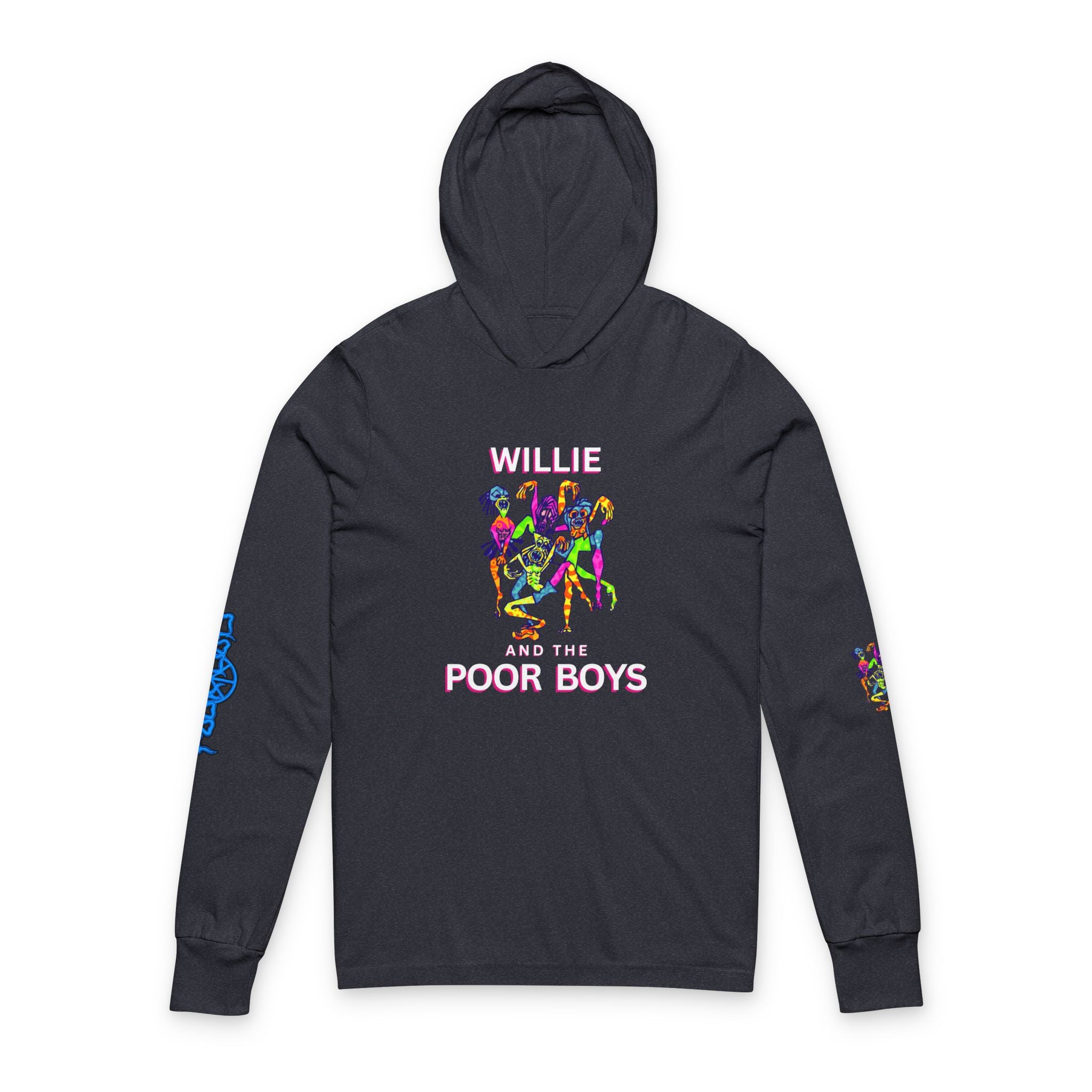Willie & The Poor Boys Classic Logo Splash Hooded Long Sleeve Tee