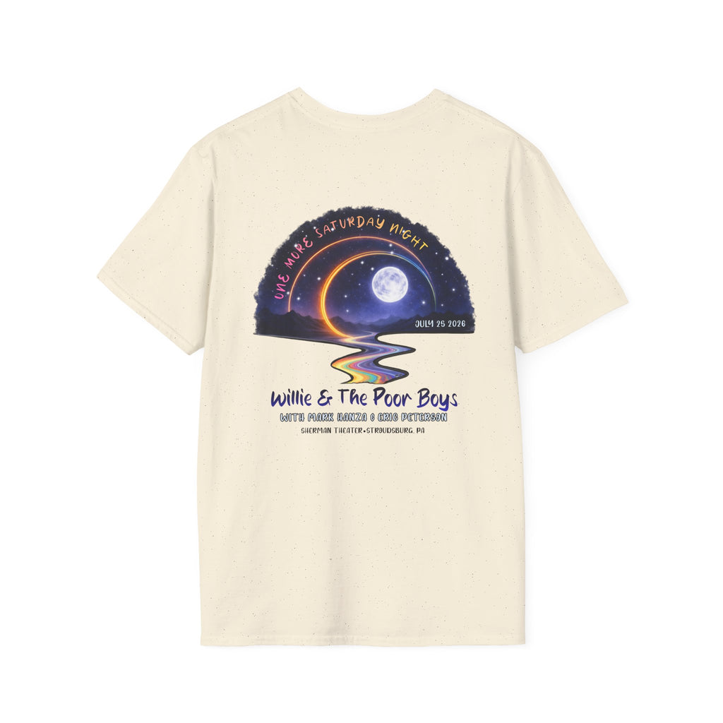 Unisex Willie & The Poor Boys Winding Road Artwork Softstyle T-Shirt