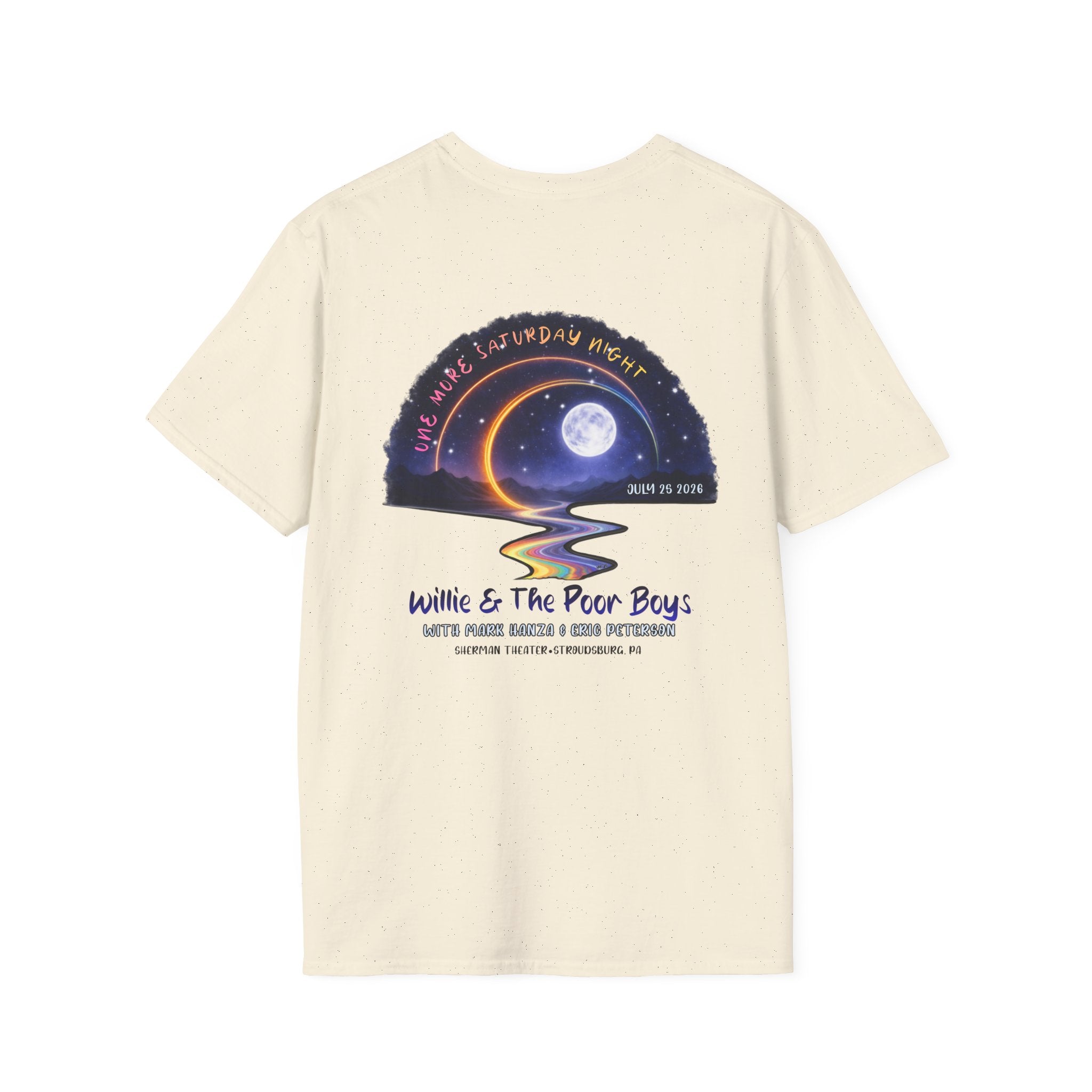 Unisex Willie & The Poor Boys Winding Road Artwork Softstyle T-Shirt