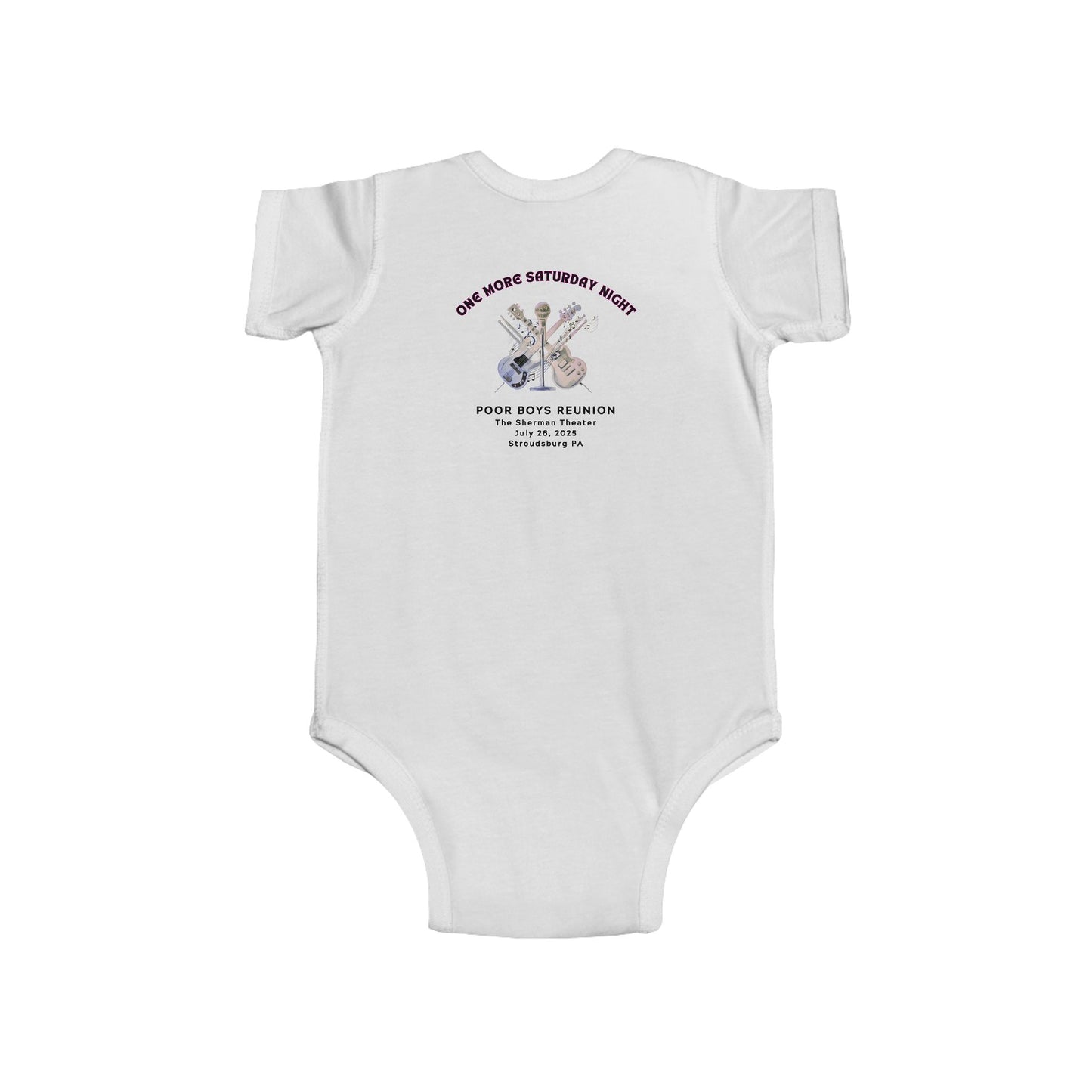 Nap Now, Rock Later – Poor Boys Fan Club Infant Onesie Bodysuit