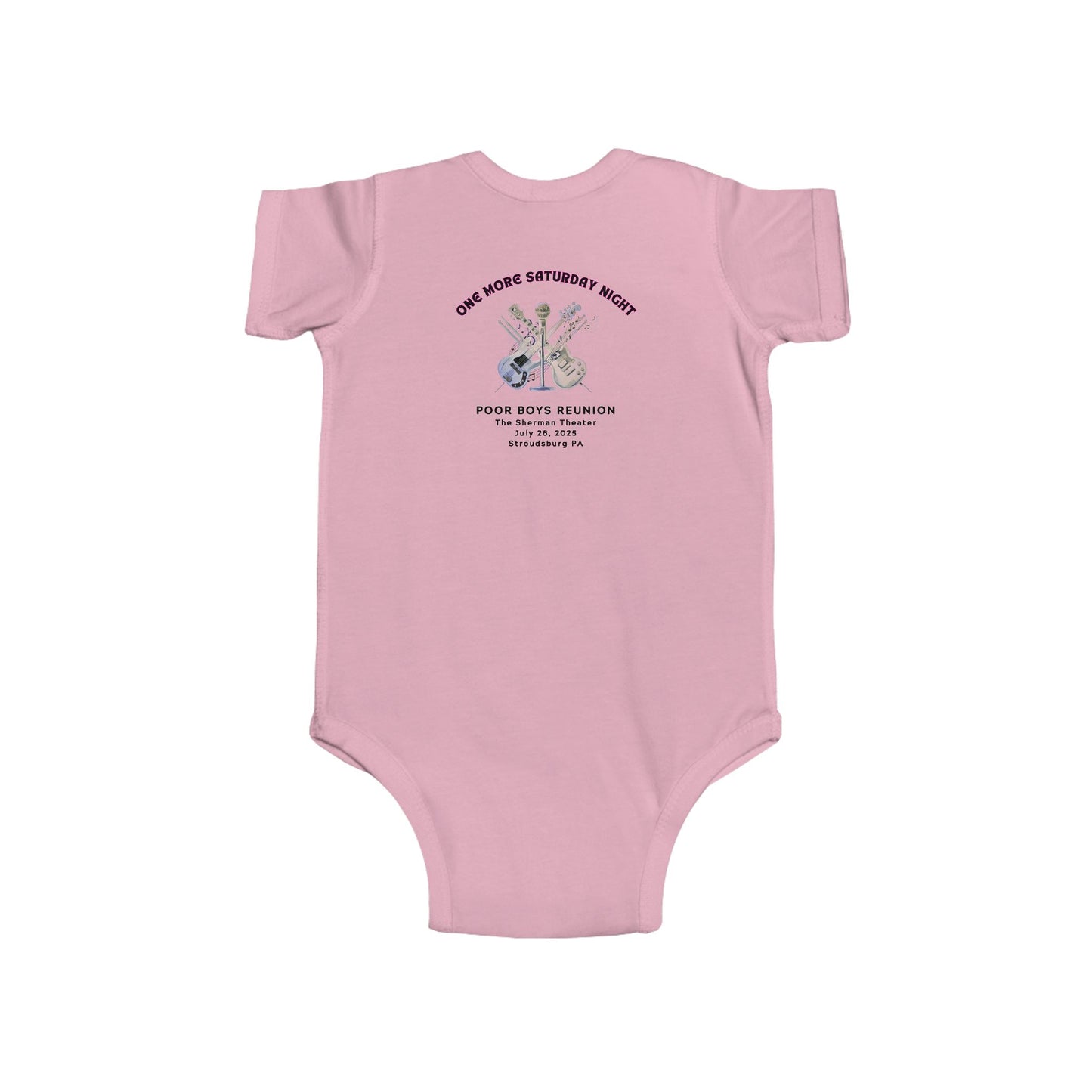 Nap Now, Rock Later – Poor Boys Fan Club Infant Onesie Bodysuit