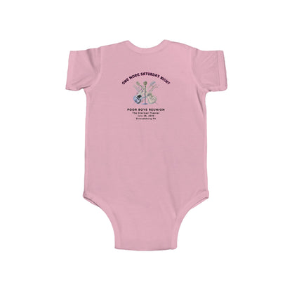 Nap Now, Rock Later – Poor Boys Fan Club Infant Onesie Bodysuit
