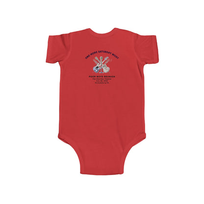 Nap Now, Rock Later – Poor Boys Fan Club Infant Onesie Bodysuit