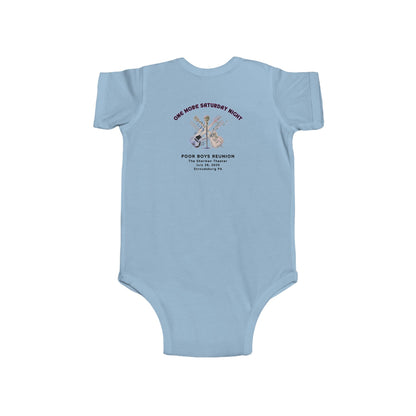 Nap Now, Rock Later – Poor Boys Fan Club Infant Onesie Bodysuit