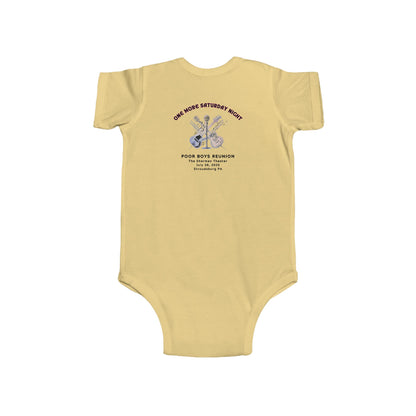 Nap Now, Rock Later – Poor Boys Fan Club Infant Onesie Bodysuit