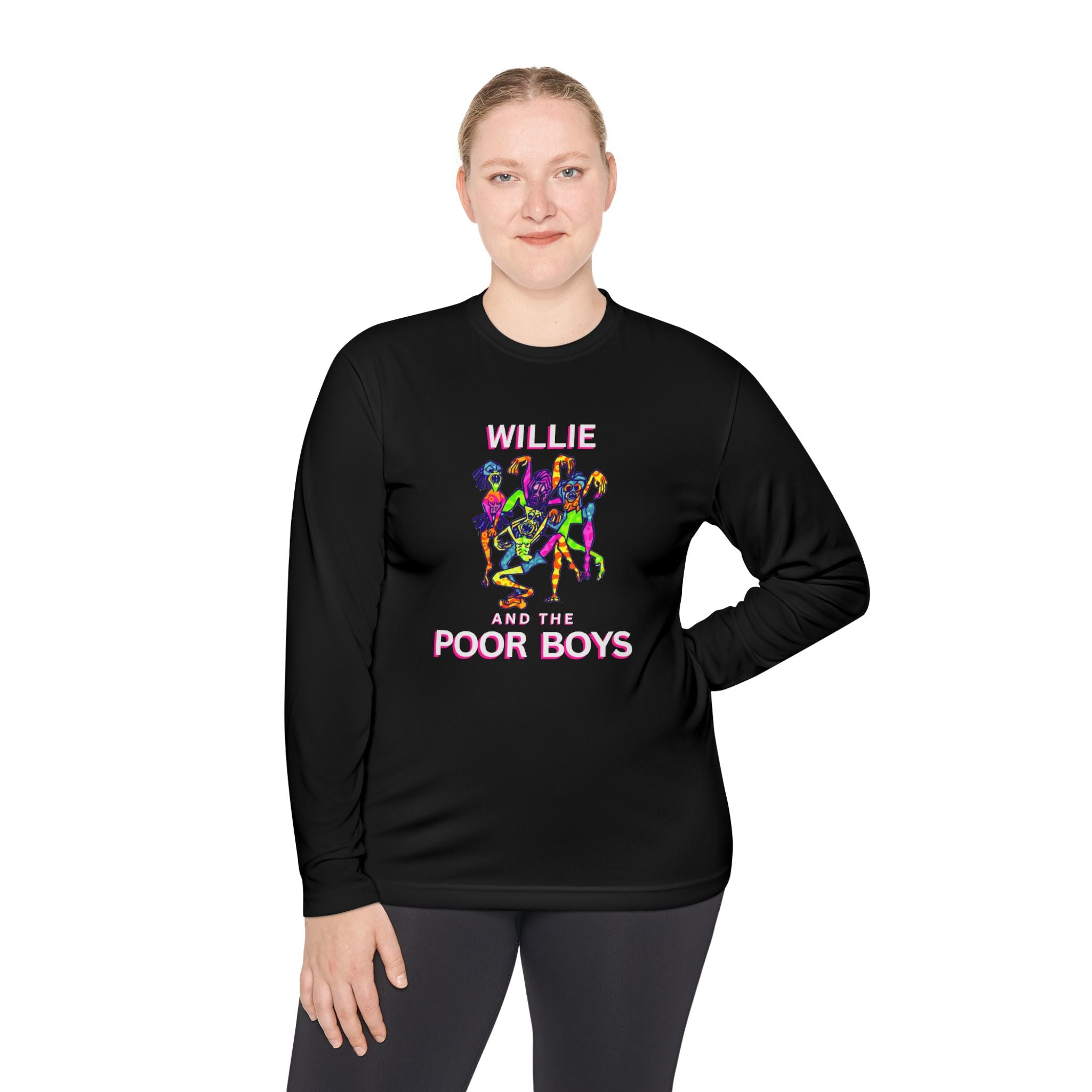 Lightweight Willie & The Poor Boys Sherman Reunion Artwork Long Sleeve Tee