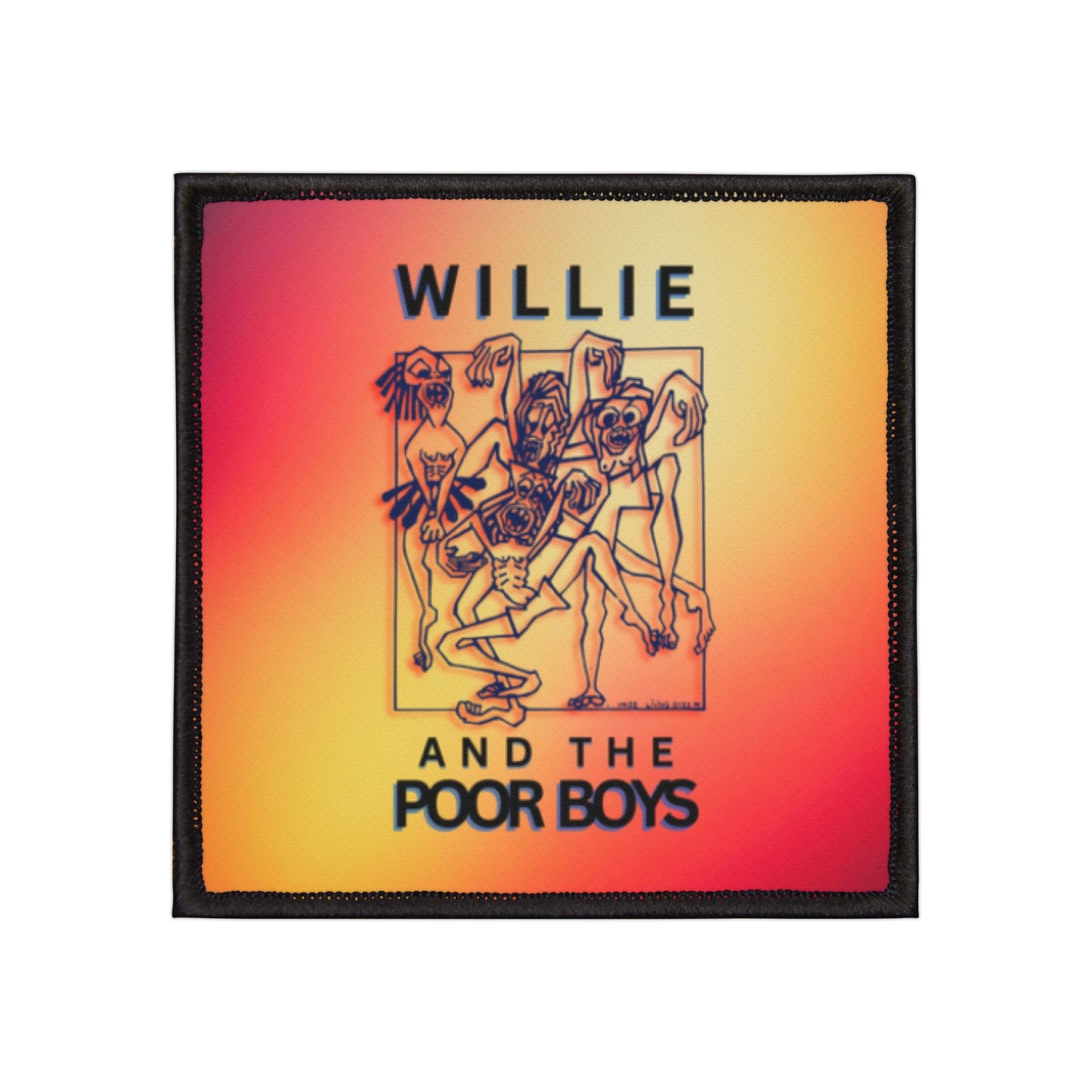 Iron-On Patch – Vintage-Style Willie & The Poor Boys Logo