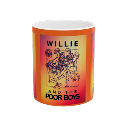 Vintage Ceramic Mug – 11oz & 15oz - Willie & The Poor Boys Logo
