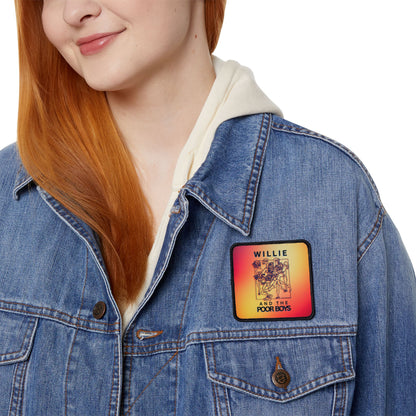 Iron-On Patch – Vintage-Style Willie & The Poor Boys Logo