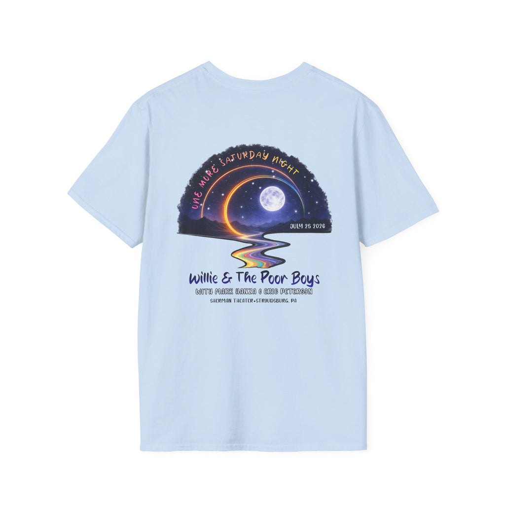 Unisex Willie & The Poor Boys Winding Road Artwork Softstyle T-Shirt