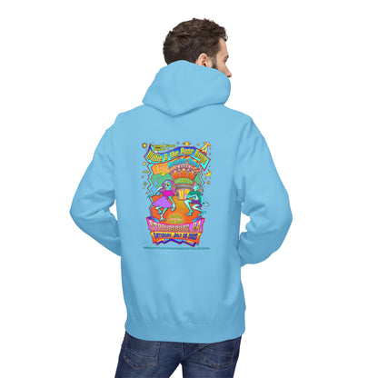 Unisex Reunion Hoodie – 2025 Reunion Poster Design Back with Front Logo (Various Colors Available)