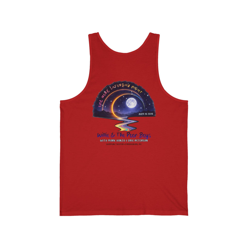 Unisex Willie & The Poor Boys Winding Road Artwork Tank Top