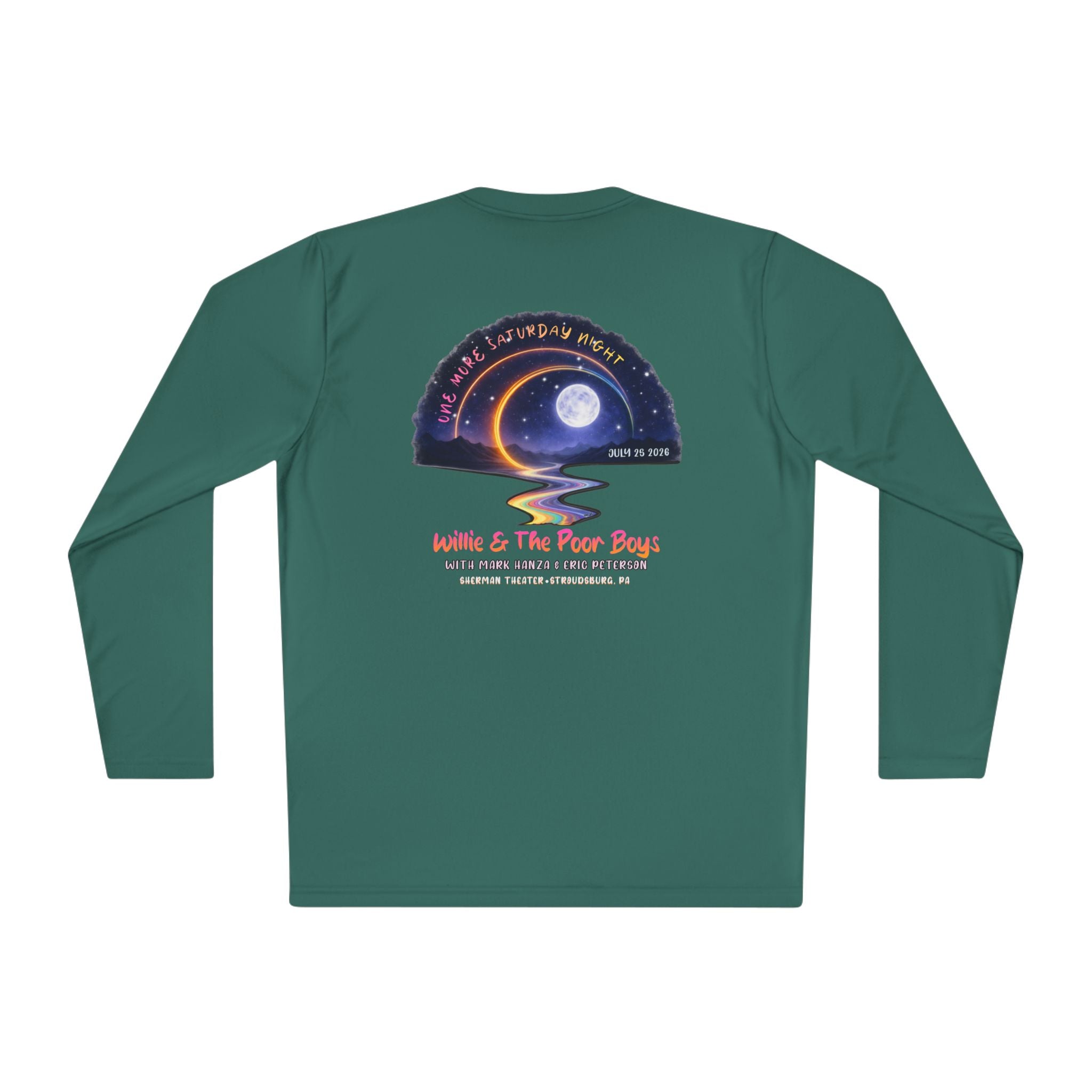 Lightweight Long Sleeve Tee - Willie & The Poor Boys Winding Road Artwork