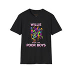Unisex Willie & The Poor Boys Color Splash Sherman Reunion 2026 Sherman Theater Softstyle T-Shirt