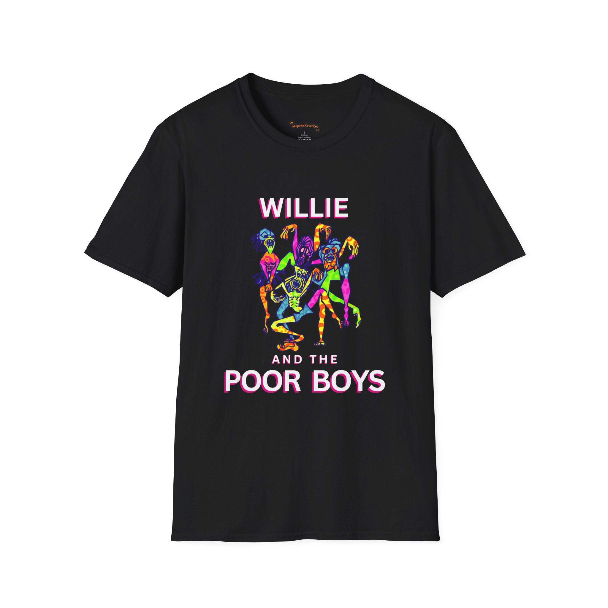 Unisex Willie & The Poor Boys Color Splash Sherman Reunion 2026 Sherman Theater Softstyle T-Shirt