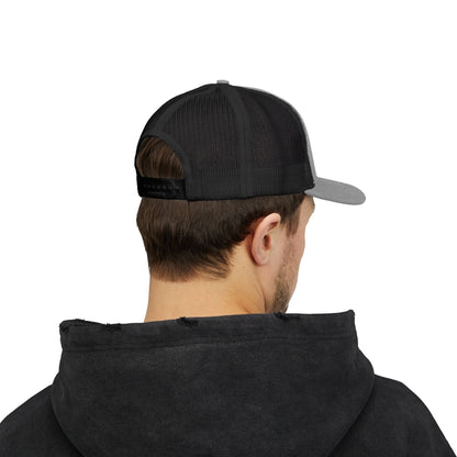 Poor Boys Logo Snapback Trucker Cap / Mesh Back